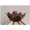 Image 2 : Stained Glass Swag Light - 12" x 9" - Untested