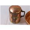Image 4 : Copper Salt & Pepper Shakers & Acorn Cake Pan