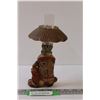 Image 1 : Cowboy/Western Oil Lamp - 8.5" Tall