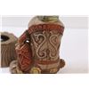 Image 3 : Cowboy/Western Oil Lamp - 8.5" Tall