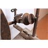 Image 6 : * Antique Spinning Wheel - 36" x 30" - Some Wear, Peddle Missing Parts?