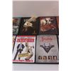 Image 3 : (10) DVDs: Pulp Fiction, Basketball Diaries, 300, Dracula, Misc.