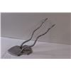 Image 2 : Metal Horn Wall Art - 13" Long