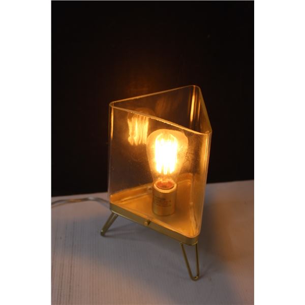 Modern Geometric Desk Lamp - 7" x 11" - Works