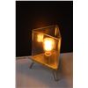 Image 1 : Modern Geometric Desk Lamp - 7" x 11" - Works