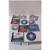 Image 1 : (9) Computer Games, (2) New CD-R, Natures Music CD