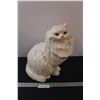 Image 1 : Persian Cat Statue/Home Decor - 13" Tall x 10"