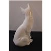 Image 5 : Siamese Cat Statue/Home Decor - 13" Tall x 10" - Has Chip on Ear