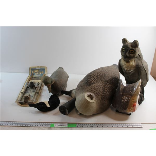 *Wildlife Decoys and Parts - As Is