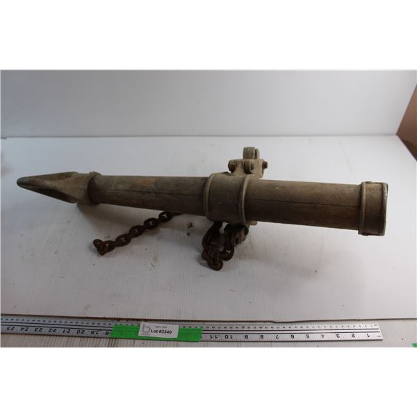 Wood and Metal Ship Part