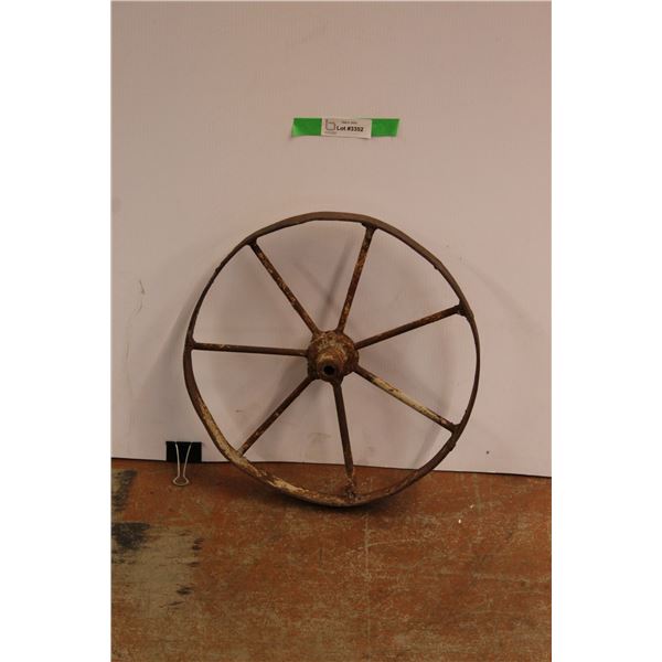 * Vintage Metal Wheel 16''