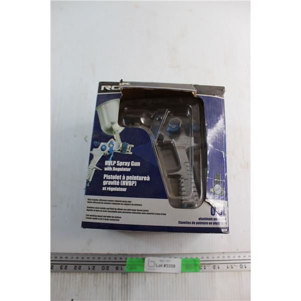 ROK HVLP Spray Gun with Regulator