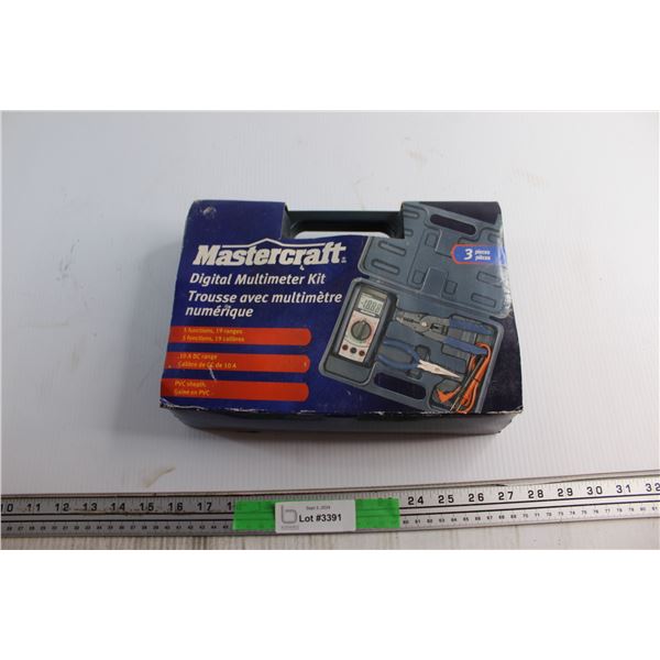 Mastercraft Digital Multimeter Kit - Untested