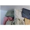 Image 2 : Assorted Bed Sheets and Pillow Cases and Ladies Slippers - Size 9