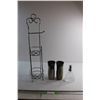 Image 1 : (2) Contigo Coffee Mugs, Soap Distributor and Toilet Paper Rack 28''