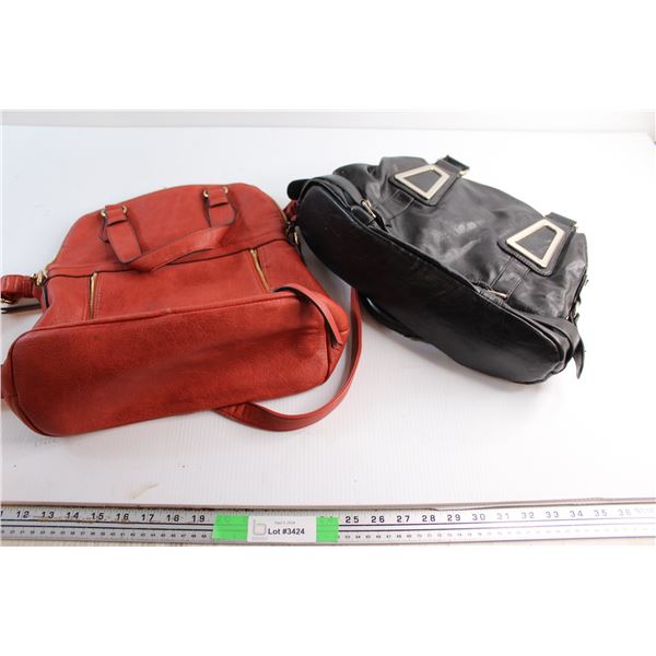 (2) Ladies Handbags - Some Damage