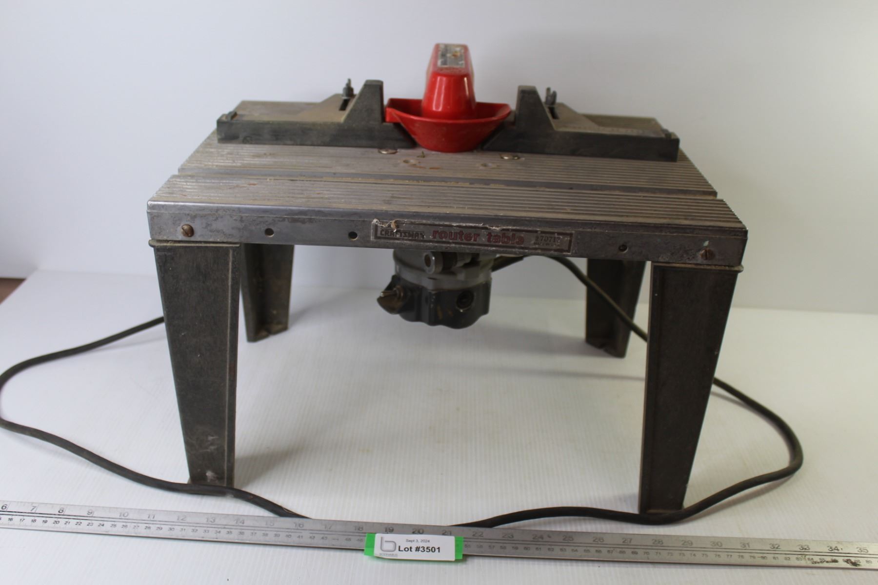 Craftsman Router Table - Bodnarus Auctioneering