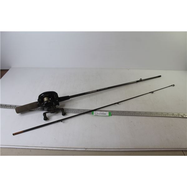 Smith Bend Fishing Rod w/Open Reel (65"long)