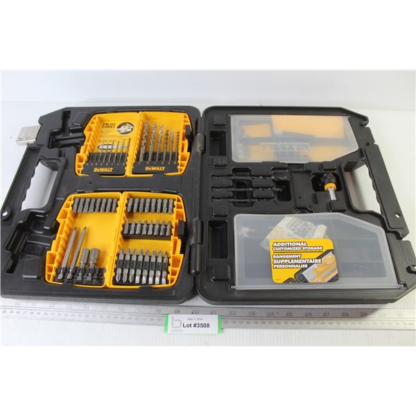 DeWalt Driver Bit Set & Storage in Case