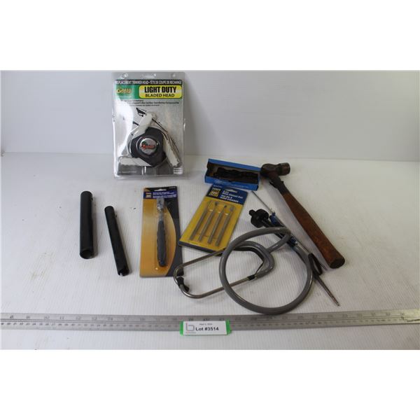 Grass Gator Blade (NIB) - (4) Piece Mini Chisel Set (NIB) - Telescopic Magnetic Tool - (9) Piece Hol