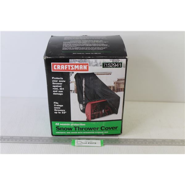 Craftsman Snow Thrower Cover