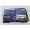 Image 4 : Mastercraft 21 Piece Socket Set in Case (3/8" drive)