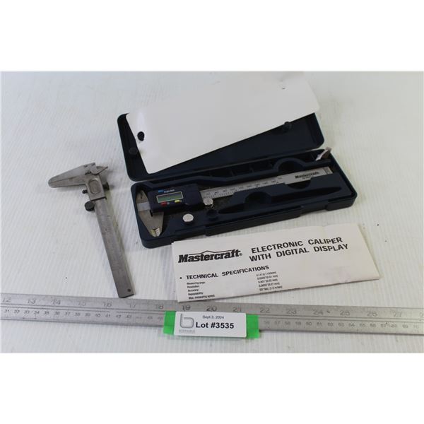 Mastercraft Digital Caliper in Case - Caliper
