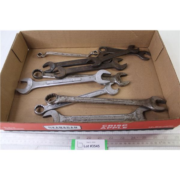 (10) Assorted Standard Wrenches