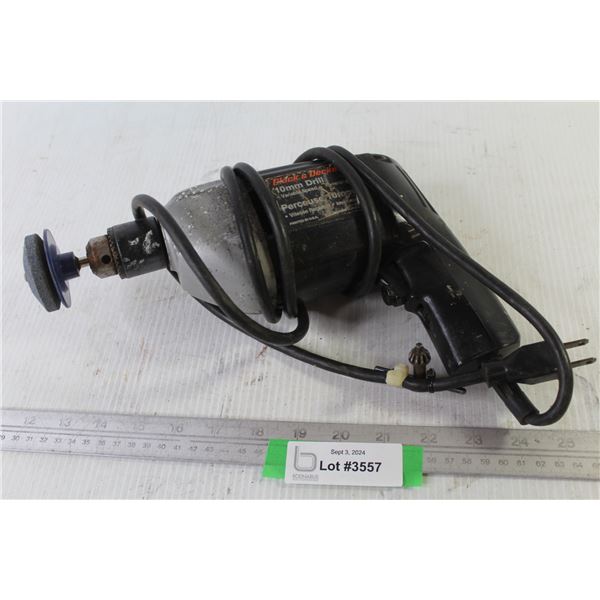 Black & Decker 10mm Electric Drill (working)