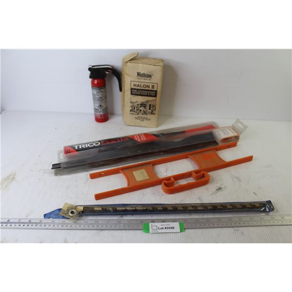 Toro Lawn Mower Blade - 16" Wiper Blade - Watkins Fire Extinguisher - 1/2" Ship Auger Drill Bit - Co