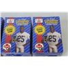 Image 2 : (4) Packages of All World Canadian Football Player Trading Cards - Sealed