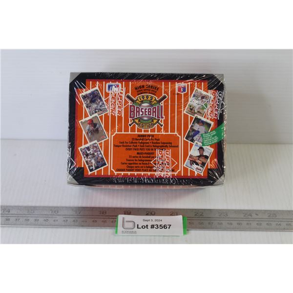 High Series 1992 Baseball Edition Trading Cards - Sealed