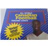 Image 2 : All World Canadian Football Trading Cards (9 card packs) - Sealed