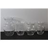 Image 4 : (9) Glass Vases, (2) Ceramic Vases, Oh Thit Mug, Hello Kitty Foam Stickers, Assorted Glassware