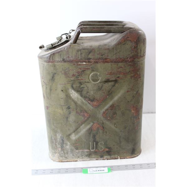 Metal US Gas Can