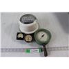 Image 1 : Ashcroft Test Pressure Gauge 100PSI, ABB Watthour Meter, Milliamperes Meter, Amperes Meter