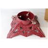 Image 4 : Cast Iron Christmas Holiday Real Tree Stand