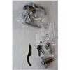Image 5 : (2) Door Handle With Lock Set - New