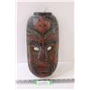 Image 1 : African Wooden Mask - 13" x 6"