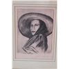 Image 3 : (3) Charcoal Drawings in Frames - 9" x 6" - Various Artists - One Frame Has Crack in Glass
