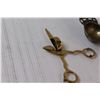 Image 3 : (2) Antique Tea Strainers & Candle Wick Trimmer