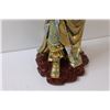 Image 4 : Chinese Kuan Kong Statue - 15" Tall (Missing His Sword)