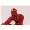 Image 2 : Red Man Thinking Statue - 11" x 9"