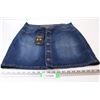 Image 1 : Wax Brand Women's Jean Skirt - Size Large