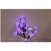 Image 3 : Color Changing Orb Tree Decor - 16" Tall