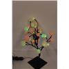 Image 4 : Color Changing Orb Tree Decor - 16" Tall