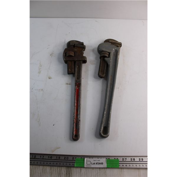 (2) Adjustable Heavy Duty Wrenches