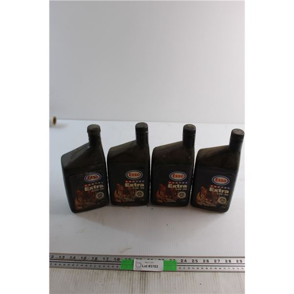 (4) Esso 5W30 and 10W30 Motor Oils