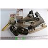 Image 1 : Bauer Ice Skates, (2) Straps, Lancaster Coffee Grinder and Assorted Items