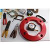 Image 5 : (3) Tape Measures, (4) C - Clamps. (3) Wire Strippers and Assorted Items